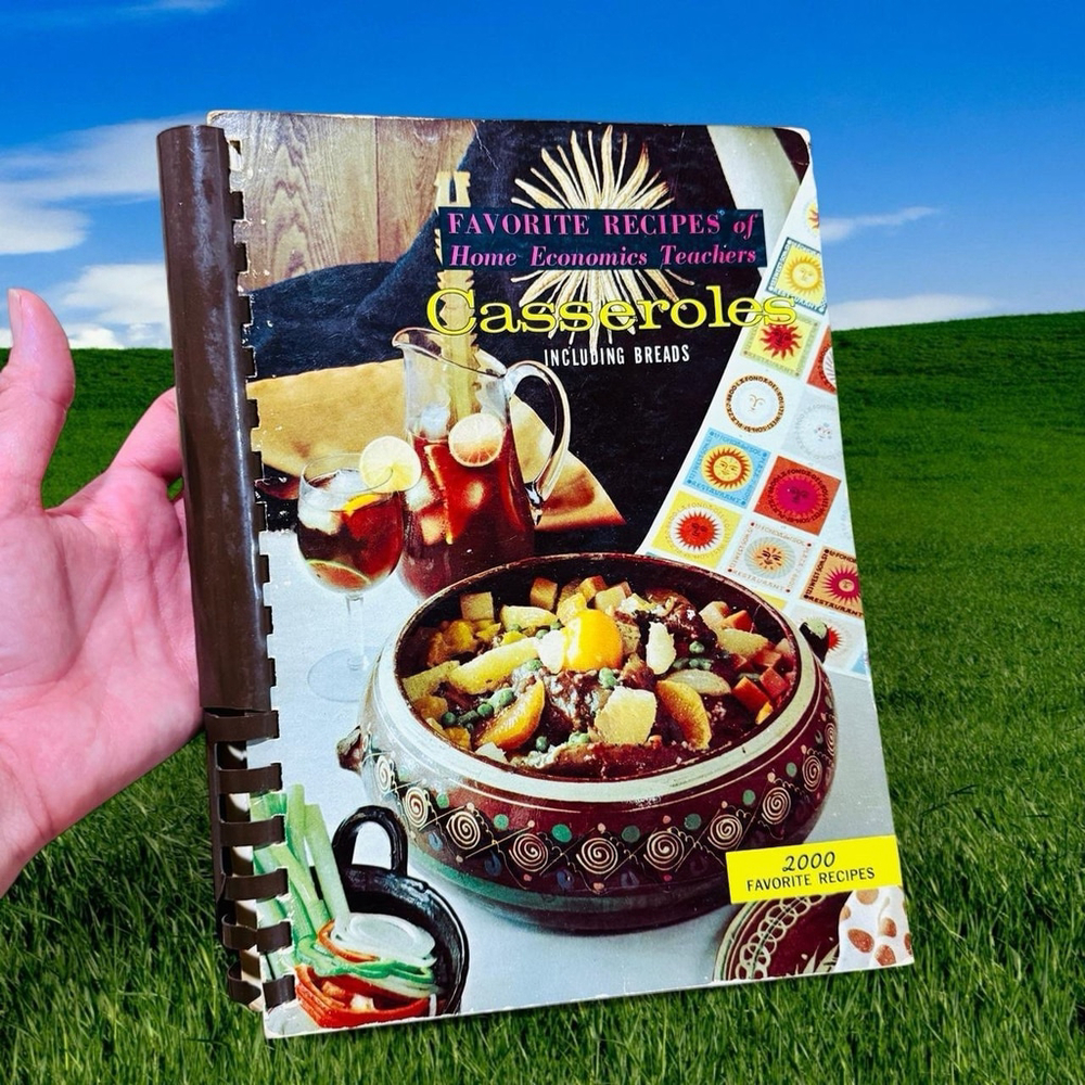 Vintage 1965 Favorite Recipes of Home Economics Teachers Cookbook